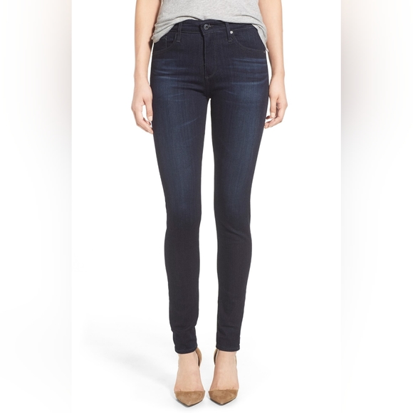 AG Farrah blue skinny jeans - Picture 1 of 7